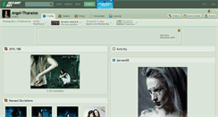 Desktop Screenshot of angel-thanatos.deviantart.com