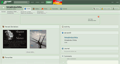 Desktop Screenshot of himabinduchitta.deviantart.com