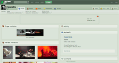 Desktop Screenshot of macarabia.deviantart.com