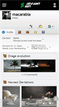 Mobile Screenshot of macarabia.deviantart.com