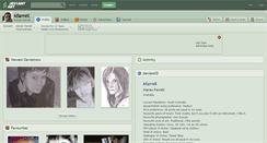 Desktop Screenshot of kfarrell.deviantart.com