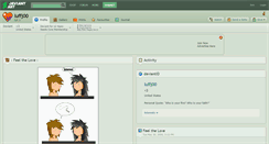Desktop Screenshot of luffj00.deviantart.com