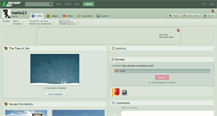 Desktop Screenshot of marko23.deviantart.com