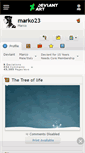 Mobile Screenshot of marko23.deviantart.com
