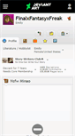 Mobile Screenshot of finalxfantasyxfreak.deviantart.com