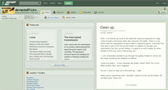 Desktop Screenshot of deviantart-lit.deviantart.com