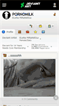 Mobile Screenshot of pornomilk.deviantart.com