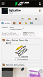 Mobile Screenshot of lightafire.deviantart.com