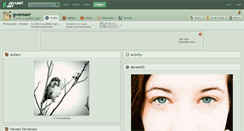 Desktop Screenshot of gwensaer.deviantart.com