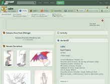 Tablet Screenshot of caim.deviantart.com