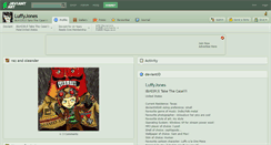 Desktop Screenshot of luffyjones.deviantart.com