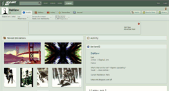Desktop Screenshot of dakiew.deviantart.com