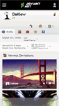Mobile Screenshot of dakiew.deviantart.com