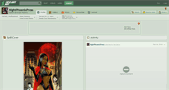 Desktop Screenshot of nightphoenixpress.deviantart.com