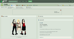Desktop Screenshot of k-urdt.deviantart.com