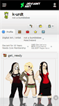 Mobile Screenshot of k-urdt.deviantart.com