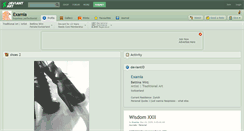 Desktop Screenshot of examia.deviantart.com