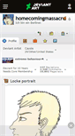 Mobile Screenshot of homecomingmassacre.deviantart.com