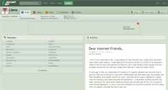 Desktop Screenshot of lsama.deviantart.com