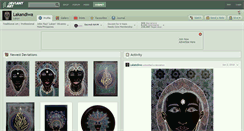 Desktop Screenshot of lakandiwa.deviantart.com
