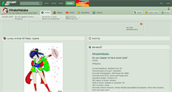 Desktop Screenshot of hinatawakaba.deviantart.com