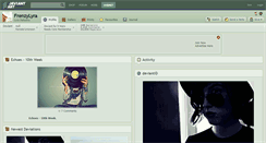 Desktop Screenshot of frenzylyra.deviantart.com