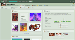 Desktop Screenshot of mmo-players.deviantart.com