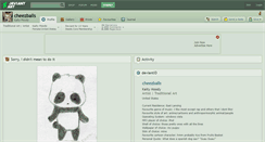 Desktop Screenshot of cheezballs.deviantart.com