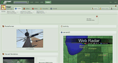 Desktop Screenshot of hizer.deviantart.com