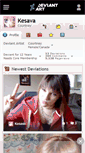 Mobile Screenshot of kesava.deviantart.com