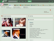 Tablet Screenshot of kesava.deviantart.com