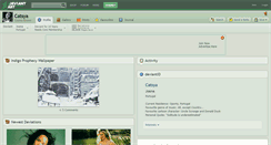Desktop Screenshot of catsya.deviantart.com