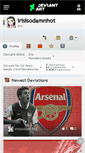 Mobile Screenshot of irisisodamnhot.deviantart.com