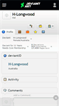 Mobile Screenshot of h-longwood.deviantart.com