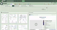 Desktop Screenshot of pantstall.deviantart.com