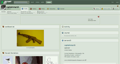Desktop Screenshot of captainmarsh.deviantart.com