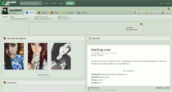 Desktop Screenshot of osculated.deviantart.com