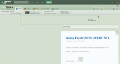 Desktop Screenshot of ninja-j.deviantart.com