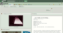 Desktop Screenshot of kandi-doll.deviantart.com