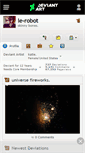 Mobile Screenshot of le-robot.deviantart.com