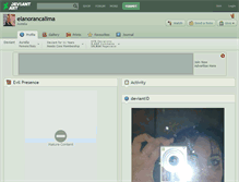 Tablet Screenshot of elanorancalima.deviantart.com