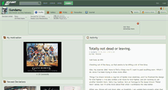 Desktop Screenshot of gundamu.deviantart.com