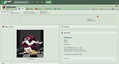 Desktop Screenshot of debiyume.deviantart.com