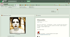 Desktop Screenshot of kryztoff.deviantart.com
