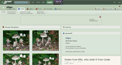 Desktop Screenshot of mifgan.deviantart.com