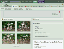 Tablet Screenshot of mifgan.deviantart.com