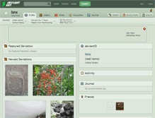 Tablet Screenshot of isnx.deviantart.com