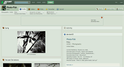 Desktop Screenshot of photo-fish.deviantart.com