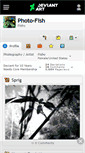 Mobile Screenshot of photo-fish.deviantart.com