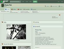 Tablet Screenshot of photo-fish.deviantart.com